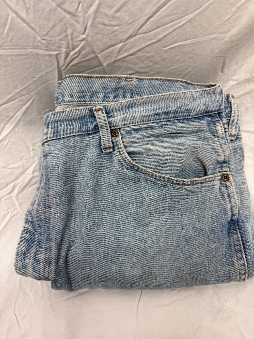 Vintage Wrangler Men’s Light Blue Relaxed Fit Jeans - Picture 2 of 5